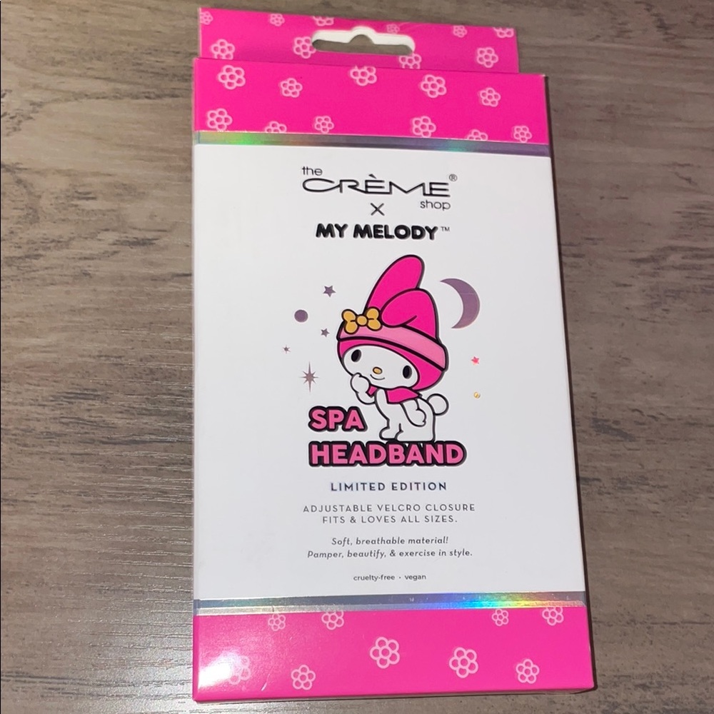 🏝️🎉The Crème Shop x My Melody Spa Headband